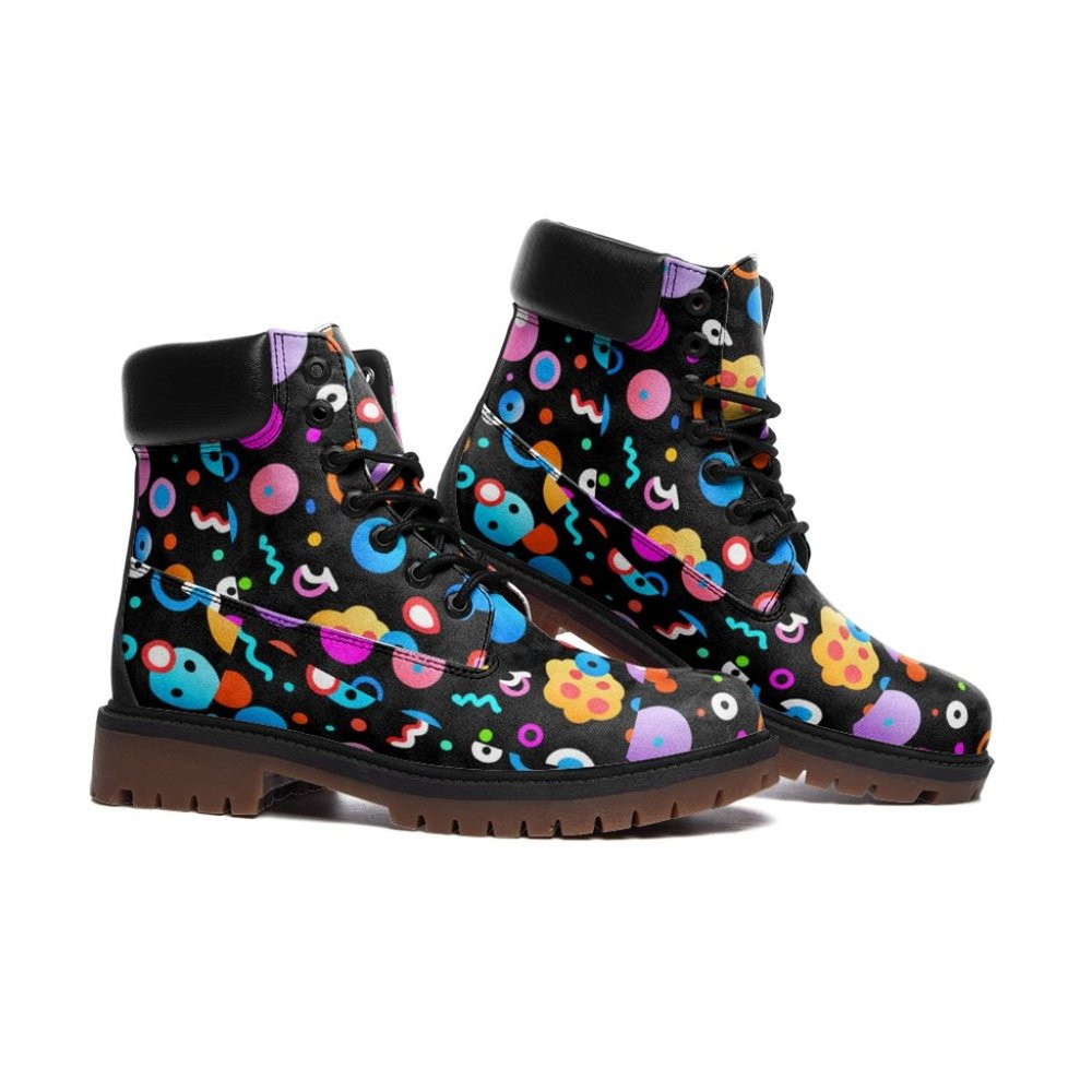 Kokorepublic Casual Leather Unisex Lightweight boots